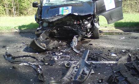Wypadek pod Zdroiskiem, trzy osoby ranne. Droga między Gorzowem a Strzelcami jest zablokowana (szczegóły i zdjęcia)
