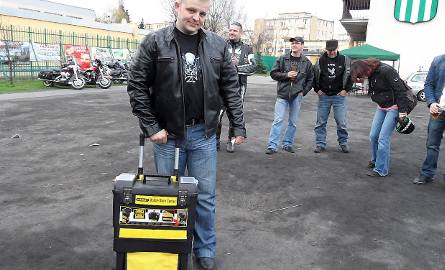 Daniel Niedziałkowski z wygraną skrzynią z narzędziami motoryzacyjnymi