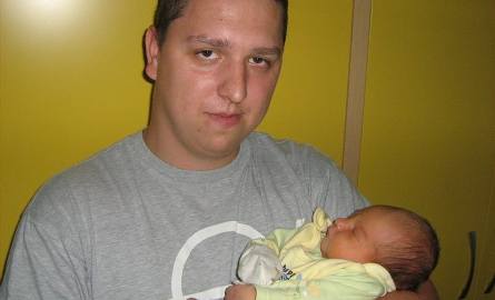Gabriel Ziemba z tatą