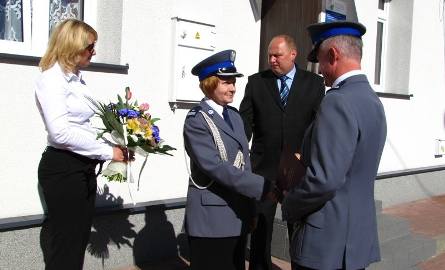 Podinspektor Ewa Ruszkowska została nowym komendantem w Małkini