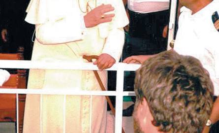 Papież Jan Paweł II wsiadł na pokład Trytona 8 czerwca 1999 roku.