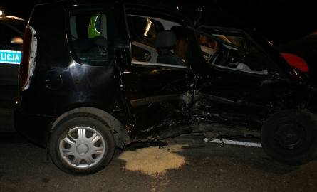 Borkowo - Mały Płock: Wypadek na drodze. Zderzenie trzech aut