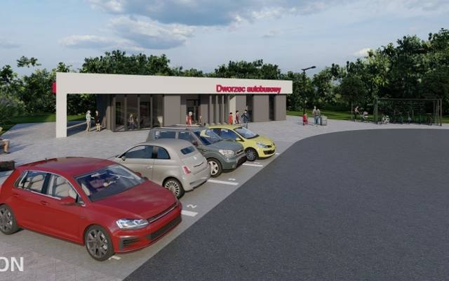 Dworzec autobusowy w Kętach będzie jak nowy. Są pieniądze na przebudowę obiektu i jego otoczenia. Zobacz wizualizacje