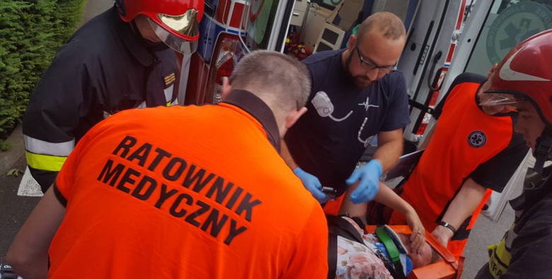 W trakcie szarpaniny, jaka miała miejsce w starostwie w nocy z 31 czerwca na 1 lipca 2016 r., ucierpiała radna Krystyna Skubisz, która spadła ze schodów