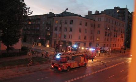W niedzielę wieczorem w Radomiu na ulicy 25 Czerwca interweniowali strażacy.