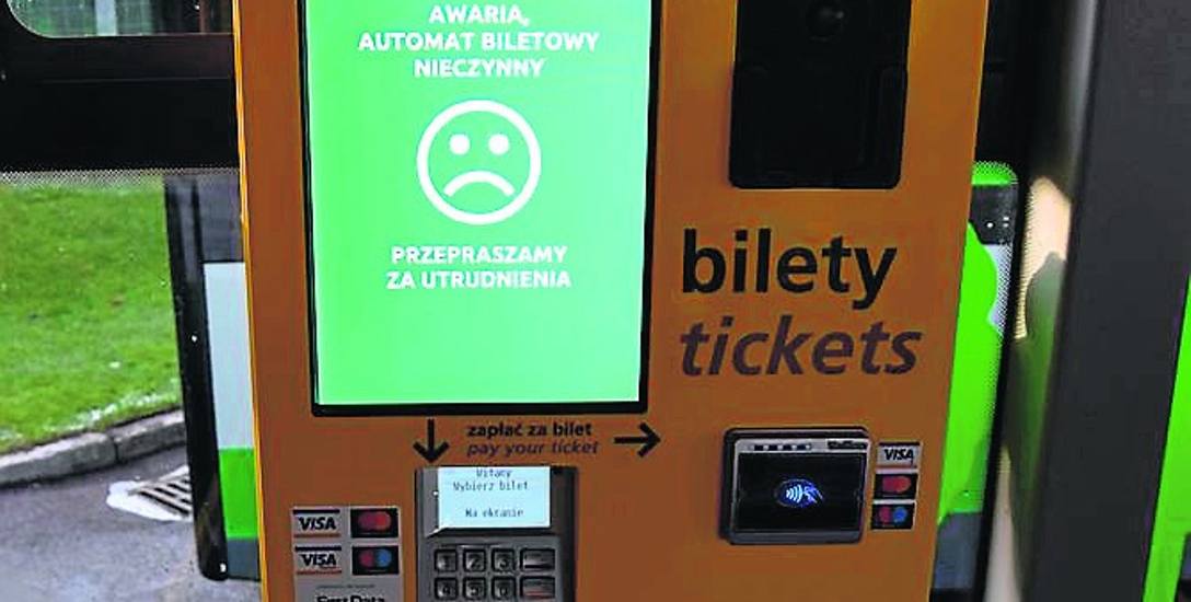 W autobusach KM Szczecinek pozostały biletomaty i kasowniki, ale są unieruchomione