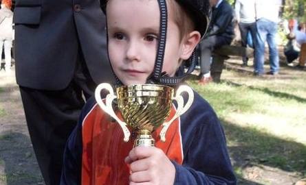 Najmłodszym na mecie był między innymi 6-letni Mikołaj Kiełek.