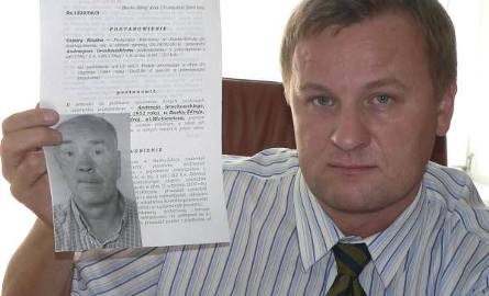 Cezary Kiszka, szef prokuratury w Busku: - To pierwszy przypadek opublikowania wizerunku pijane-go kierowcy, który w dodatku stwarzał bardzo poważne