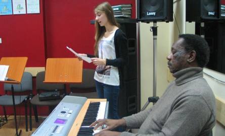 Amerykański muzyk z wizytą w Młodzieżowym Domu Kultury