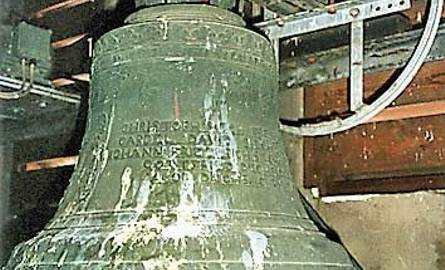 Dzwon z Lage. Z wieży szczecineckiego kościoła zdjęto go w 1942 roku.