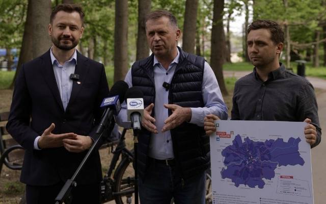 Miszalski i Mazur mają plan na rozwój Krakowa. Chcą zwiększyć udział rowerzystów w ruchu