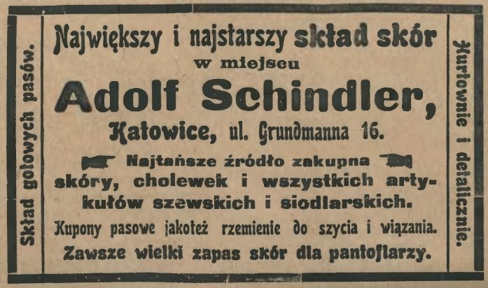 100 lat temu: śląska reklama 1914/1915 [INTERAKTYWNA MAPA]