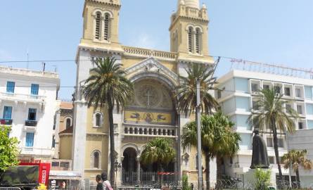 Oprócz meczetów, w Tunezji jest wiele kościołów innych wyznań, m.in.Katedra św. Wincentego a Paulo w Tunisie, do której pielgrzymują chrześcijanie. To