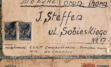 Ostatnie adresowane w trzech językach pocztówki ze Starobielska Jan Steffen wysłał 8 marca 1940 roku