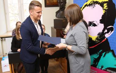 Nagrodę otrzymał także Tomasz Kałuża Z Rudek w gminie Nowa Słupia.