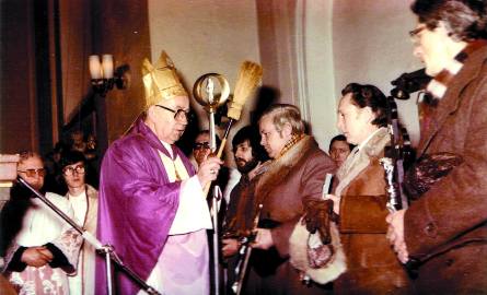 13 grudnia 1981 r. (pierwszy dzień stanu wojennego) bp Michalski odprawił mszę św. w kościele na pl. Piastowskim