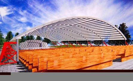 Tak po planowanym remoncie będzie wyglądał amfiteatr w Opatowie.