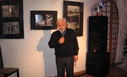 O wystawie mówił Leszek Jastrzębiowski, prezes RTF.