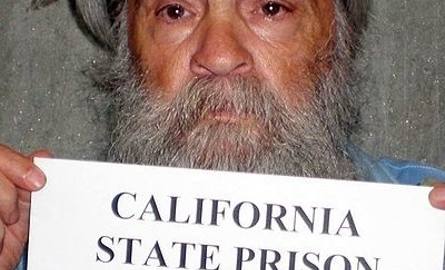 Charles Manson w więzieniu stanowym w Californi, czerwiec 2011 roku