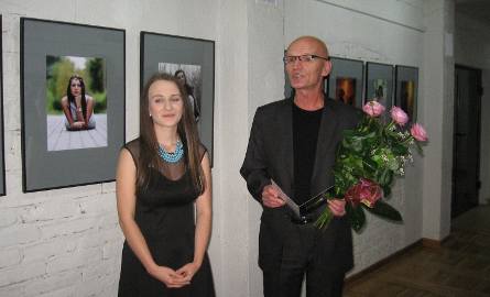 Katarzyna dziękowała za zorganizowanie wystawy