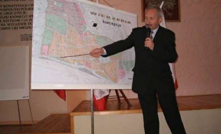 Wiceprezydent Szymon Jarosz mówił o koncepcjach dotyczących przyszłości miasta.