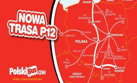 Nowa linia P12 biegnąca przez Toruń