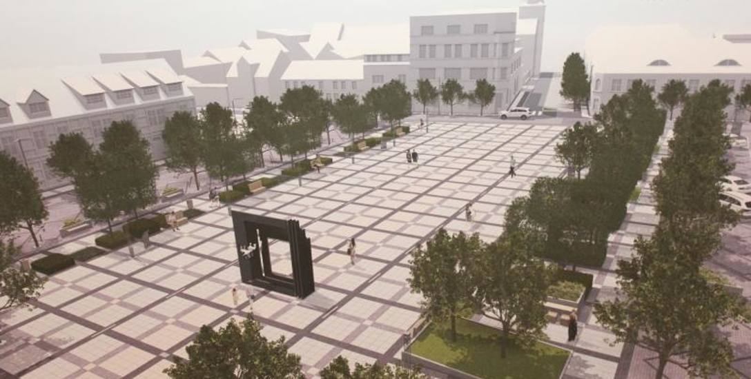 Gmina wybrała koncepcję przebudowy placu Wileńskiego - zwyciężyła praca projektantów z Wągrowca. Plac będzie przebudowany w 2017  r.
