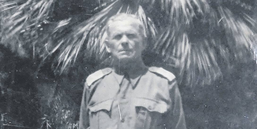 Teodor Kamiński, ojciec pana Mieczysława, w armii Andersa