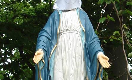 Kolejna profanacja figury Matki Bożej w Podczelu