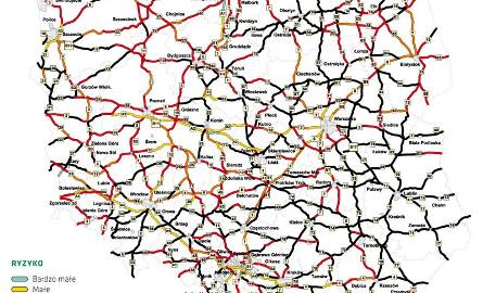 Szokujący Atlas ryzyka na drogach: Podkarpacie śmiertelnie niebezpieczne