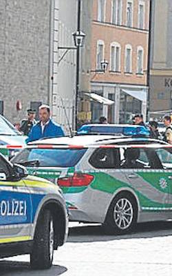Niemiecka policja prowadzi dochodzenie w miejscu ataku