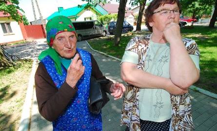 Marianna Nawojska i Teresa Nowak są zadowolone z odnowionego centrum wsi, w której mieszkają. – Chcemy mieszkać w ładnym miejscu – mówią kobiety.