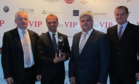 Dr n. med. Robert Gajda uhonorowany laurem VIP 2013