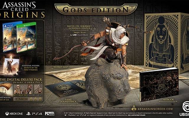 Assassin's Creed Origins: Zwiastun, gameplay i edycje kolekcjonerskie (wideo)