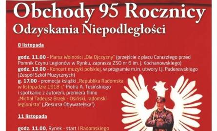 Wkrótce 95 rocznica odzyskania przez Polskę niepodległości. Co będzie się działo w mieście?