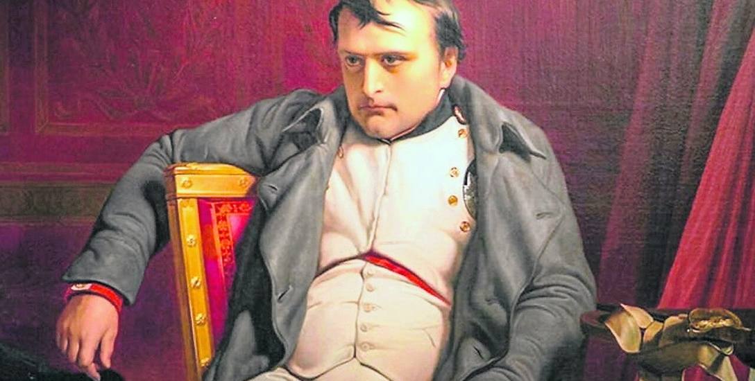 Napoleon po swojej pierwszej abdykacji w Fontainebleau