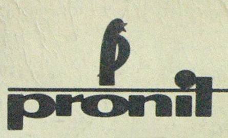 Tak wyglądało logo pionkowskiej wytwórni płyt gramofonowych