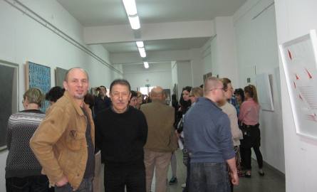 Obecni byli artyści Andrzej Brzegowy i Stanisław Zbigniew Kamieński.