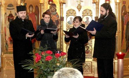 Jako pierwszy wystąpił chór własny radomskiej cerkwi