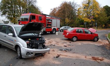 Wypadek w Szczecinku (zdjęcia)