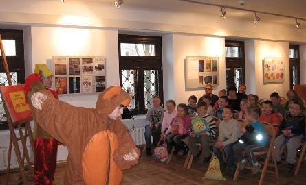Dzieciom bardzo podobał się występ teatru "Moralitet” z Krakowa