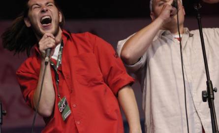 Kultórwa, (na zdjęciu od lewej) Jarecki i Radek zagrali bardzo nieprzyzwoitą piosenkę o Osamie bin Ladenie...