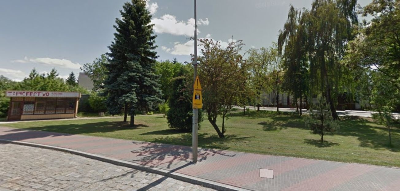google maps ulica Mostowa w Ostrołęce