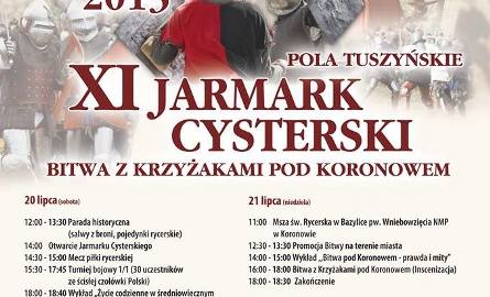 Program jarmarku cysterskiego 2013 w Koronowie