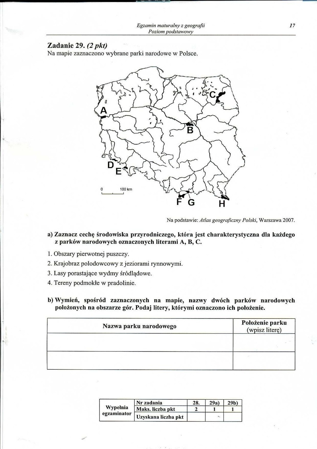Geografia Sprawdzian Z Polski Matura 2014 GEOGRAFIA [ODPOWIEDZI, ARKUSZE CKE, PYTANIA] Matura