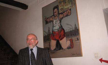 Jeden z obrazów Edwarda  Dwurnika budzących głębokie refleksje nosi tytuł "Jestem Chrystusem”.  –mówił Mieczysław Szewczuk.