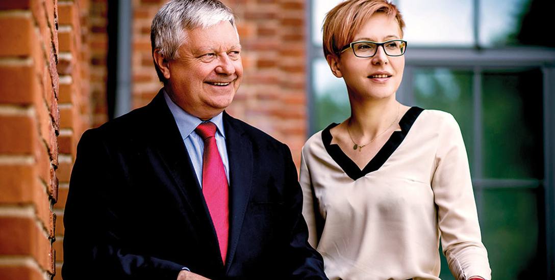 Marek Michalik i Agnieszka Sygitowicz