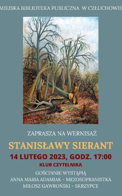 Wernisaż prac plastycznych Stanisławy Sierant