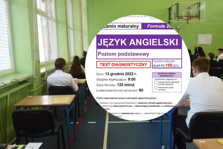 Matura próbna z angielskiego 2023. Mamy arkusz CKE i odpowiedzi. Co