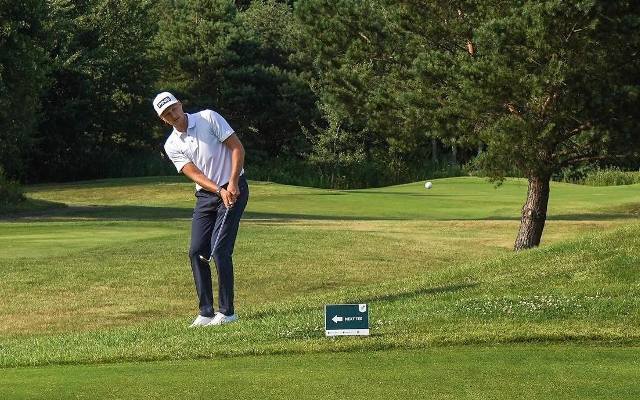 Golf. Adrian Meronk walczy w prestiżowym turnieju Omega European Masters w Crans Montana